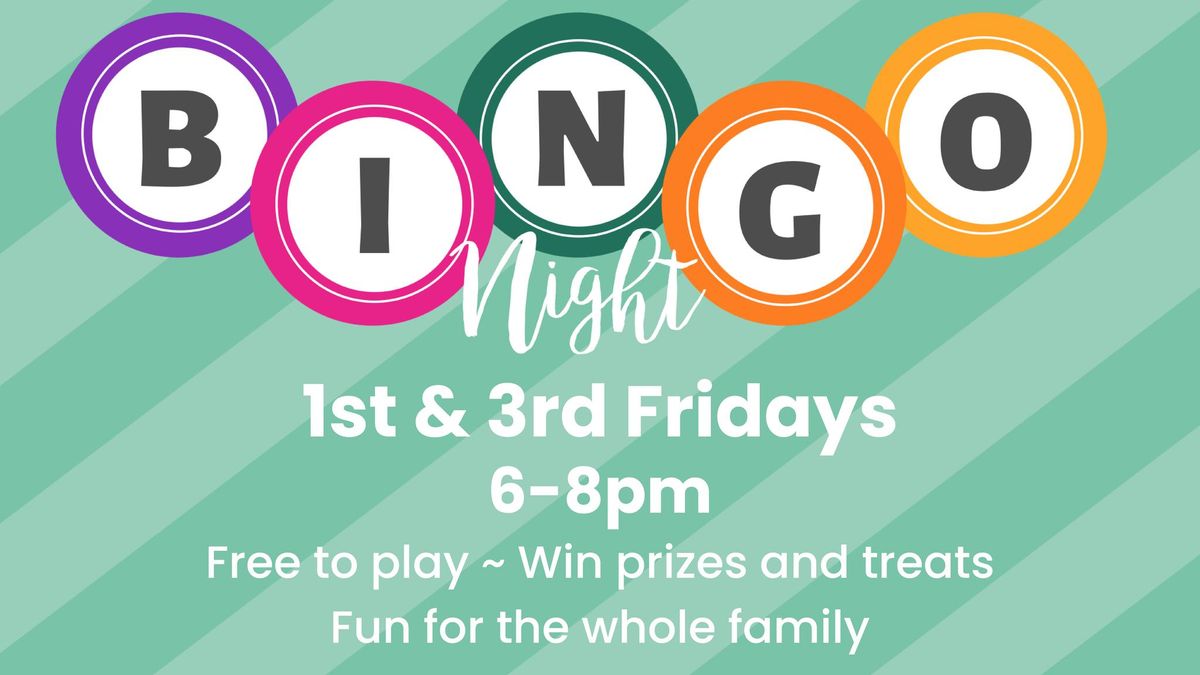 Bingo at Family Room!