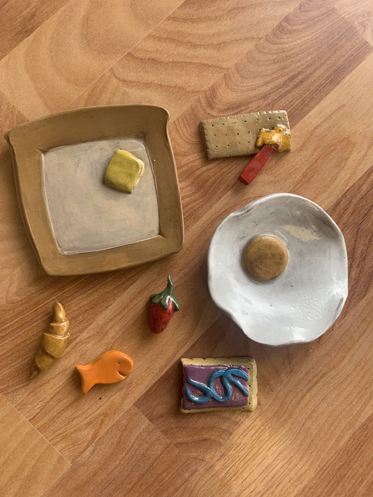 Food-Themed Spoon Rest & Magnets