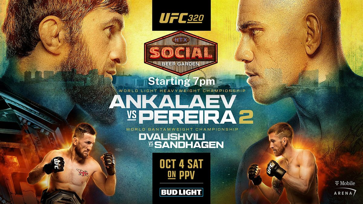 UFC 320: Ankalaev vs Pereira 2