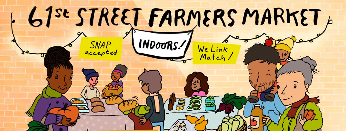 61st Street Farmers Market, Indoors!