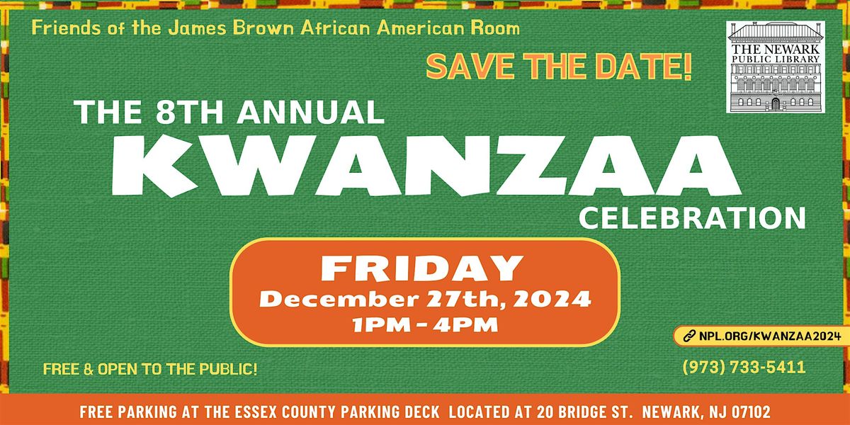 Friends of JBAAR: 8th Annual Kwanzaa Celebration