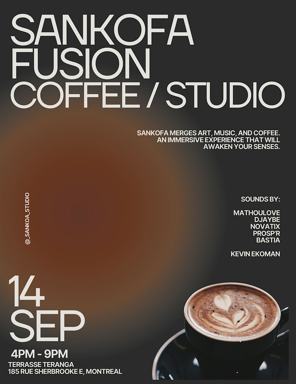 SANKOFA FUSION COFFEE \/ STUDIO