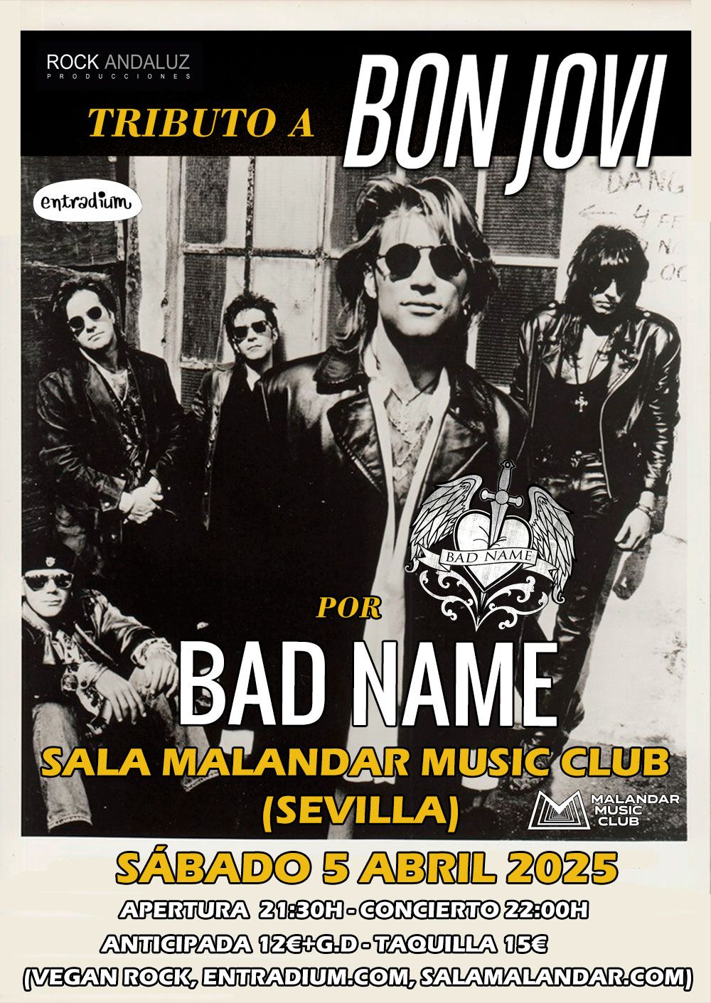 BAD NAME - TRIBUTO A BON JOVI