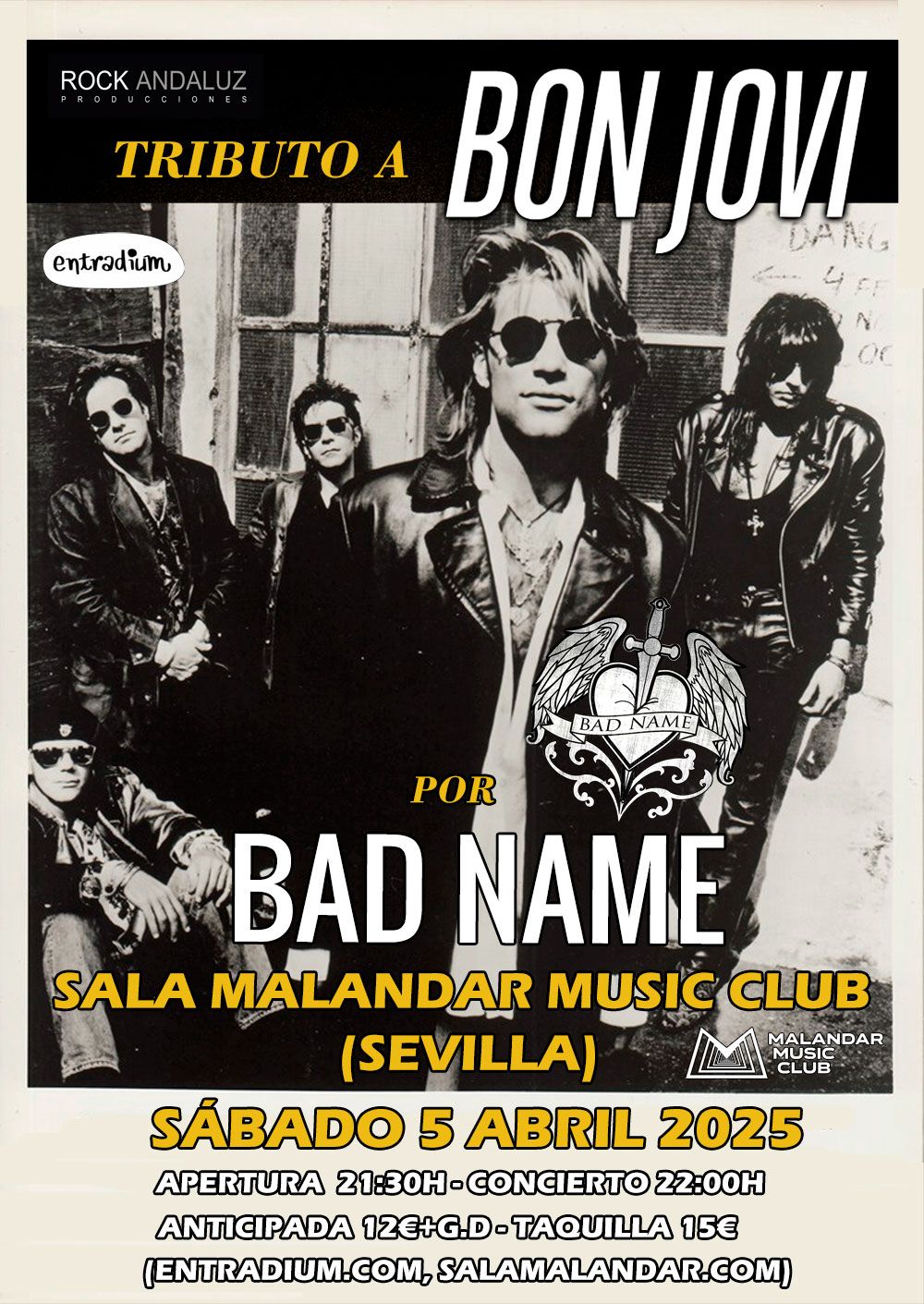 BAD NAME - TRIBUTO A BON JOVI