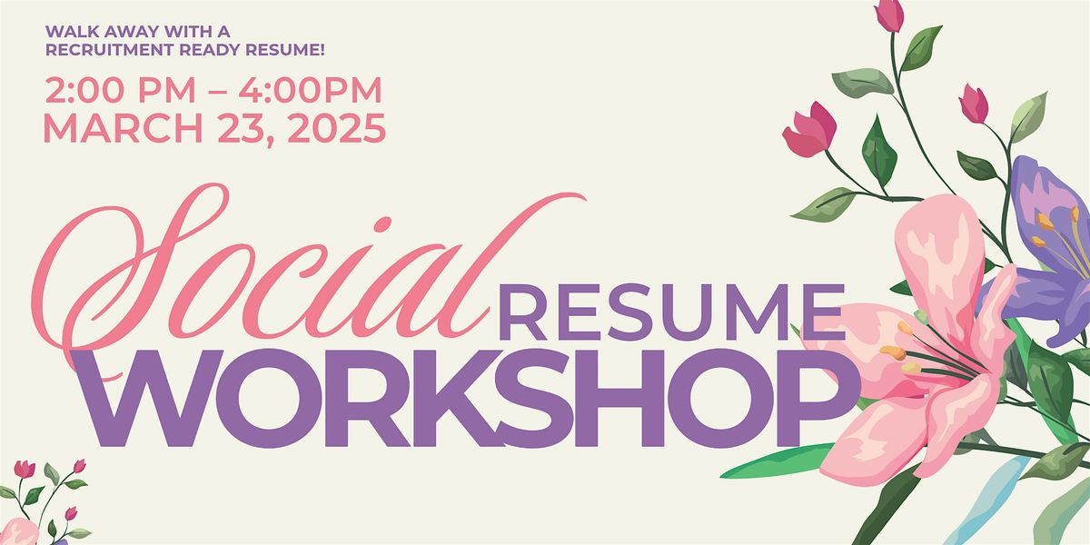 Social Resume Workshop