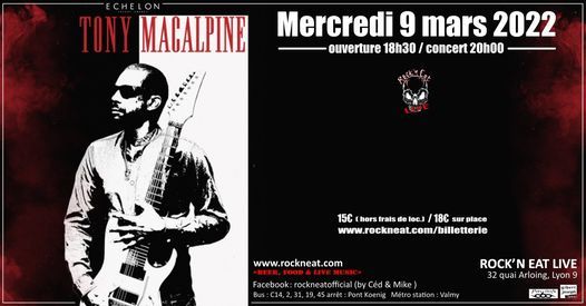 Tony MacAlpine \/\/ The Electric Illusionist Tour 2022