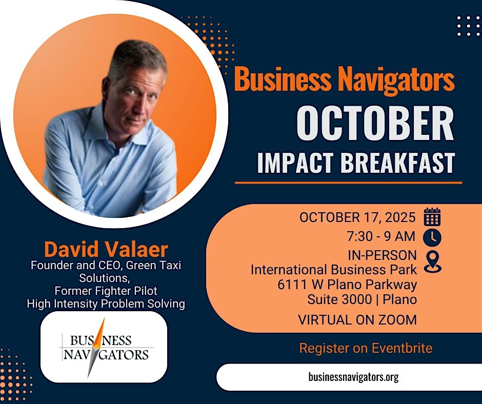 October [In-Person] Impact Breakfast