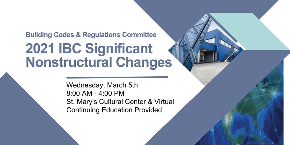 2021 IBC Significant Nonstructural Changes