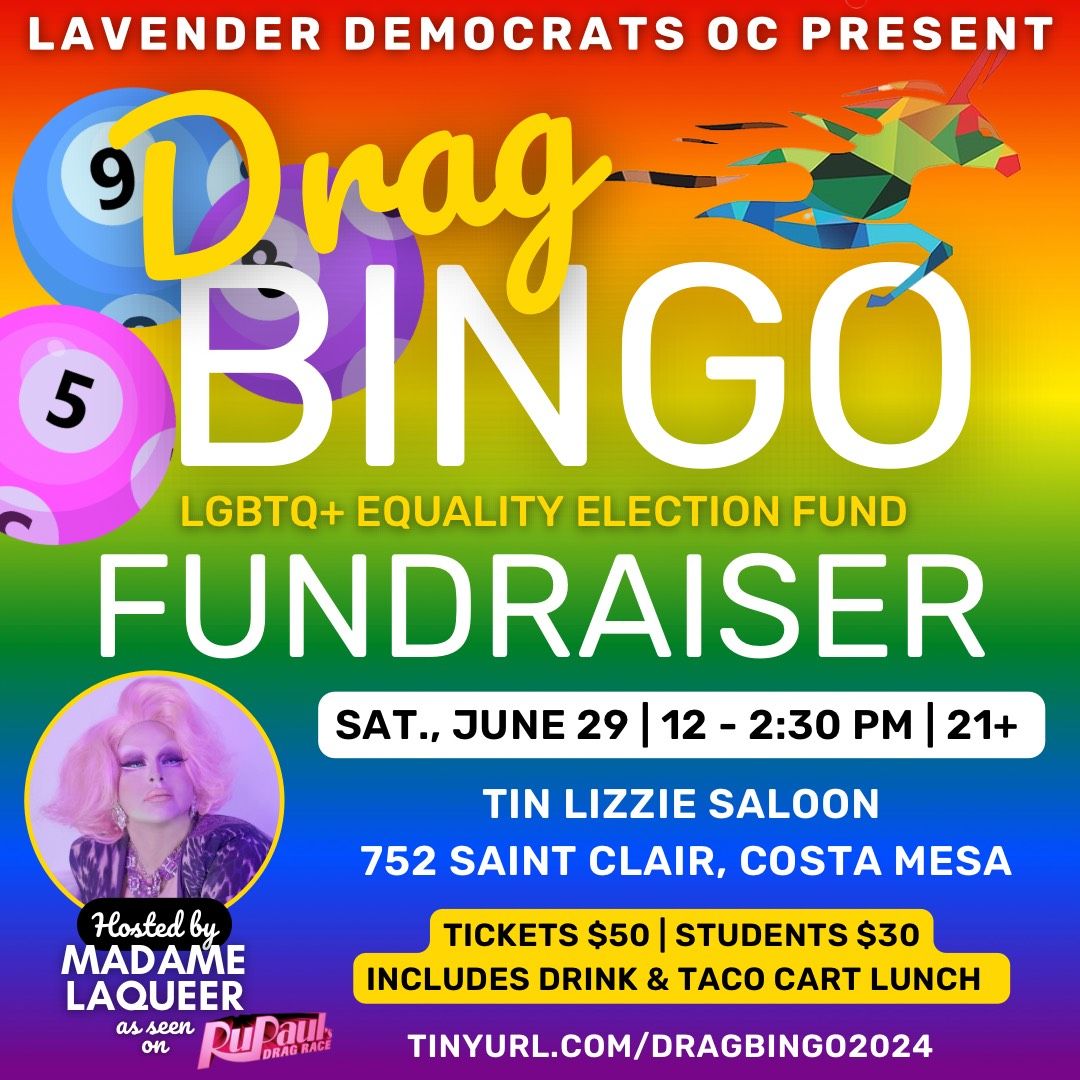 Pride Month Drag Bingo Fundraiser