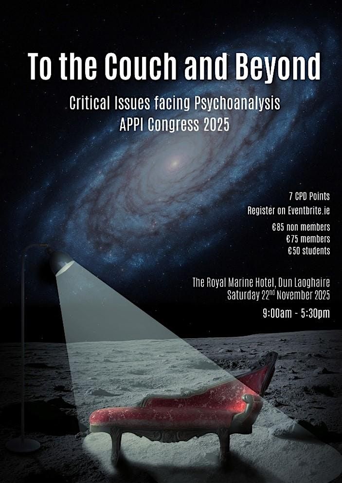 To the Couch and Beyond -  Congress 2025 - In person and hybrid event