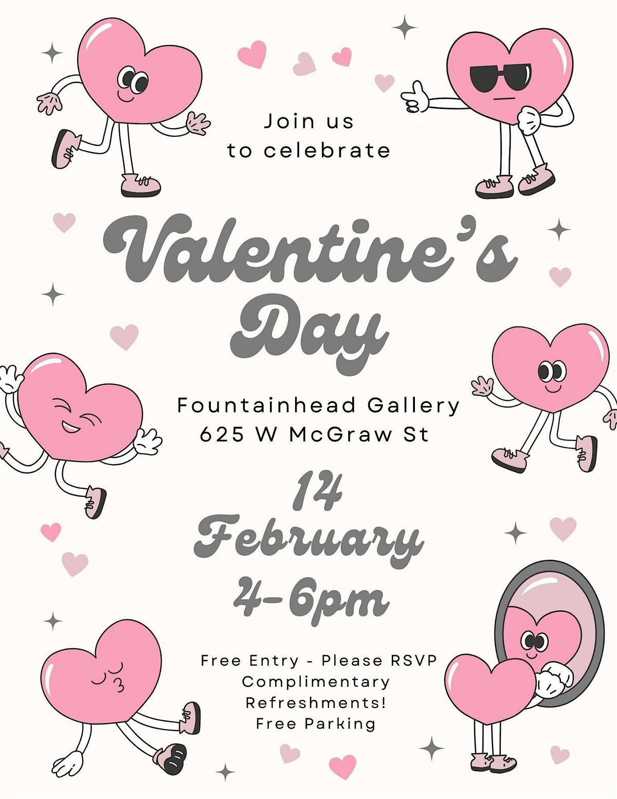 Valentines's Day Celebration at Fountainhead Gallery