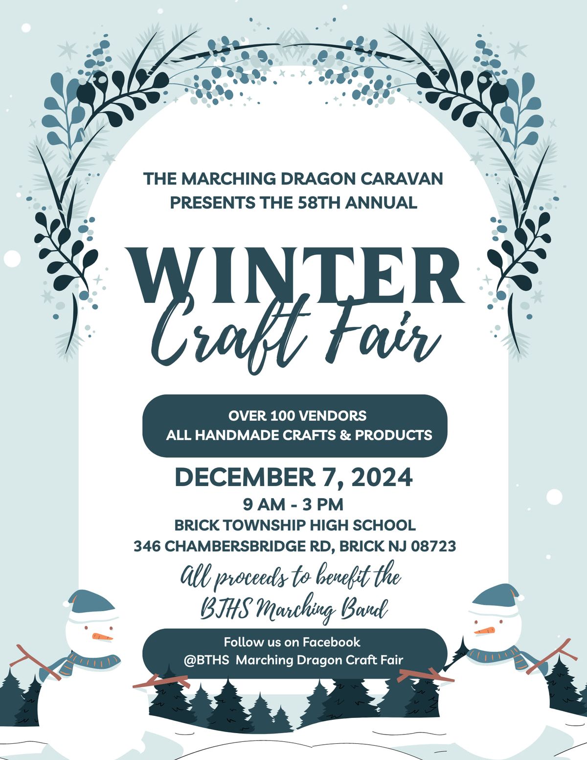 BTHS Annual Winter CraftFair