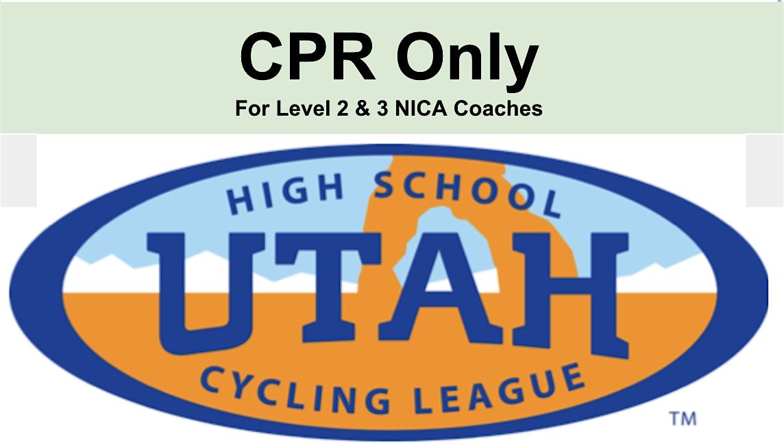 CPR for NICA Coaches of Utah (@Scheels 4\/7)