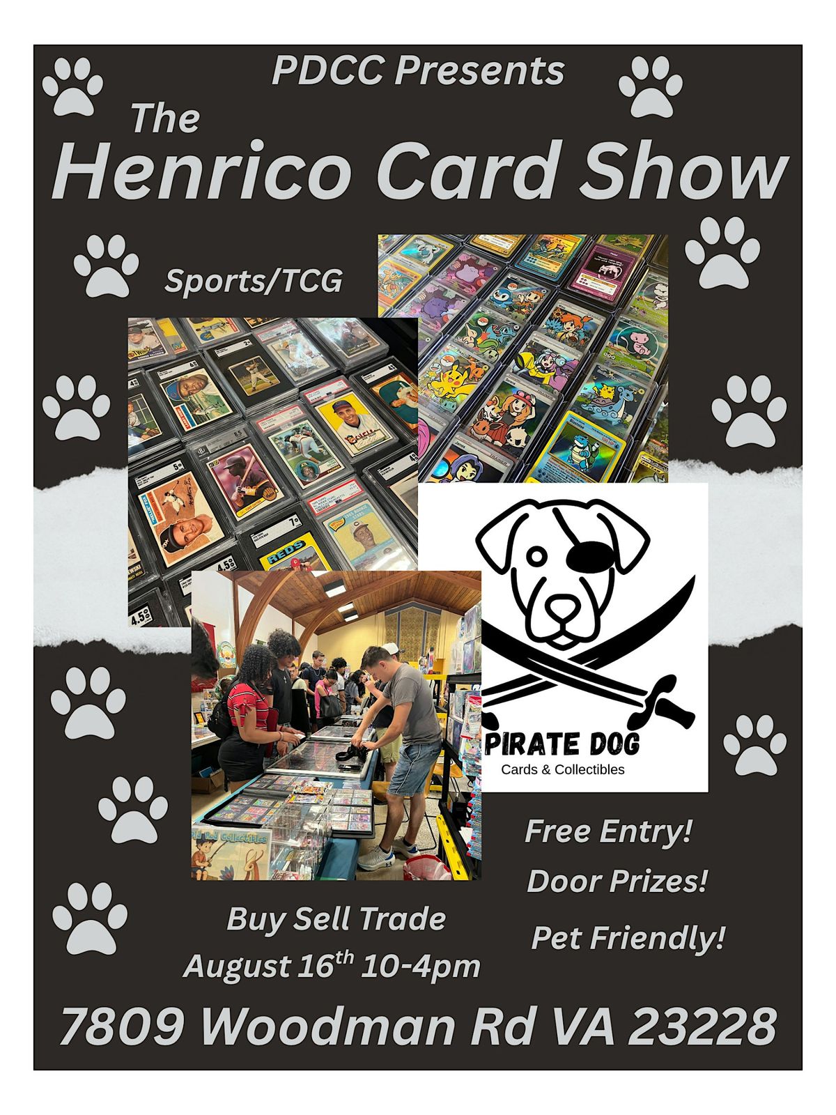 Henrico Pirate Dog Cards & Collectibles Show (Mixed Genre)