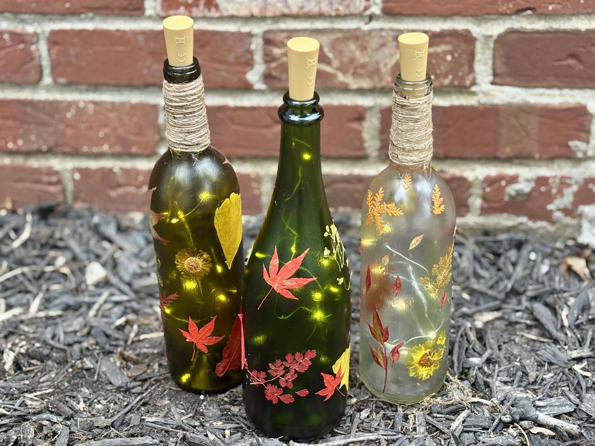 Fall Bottle Lantern Workshop