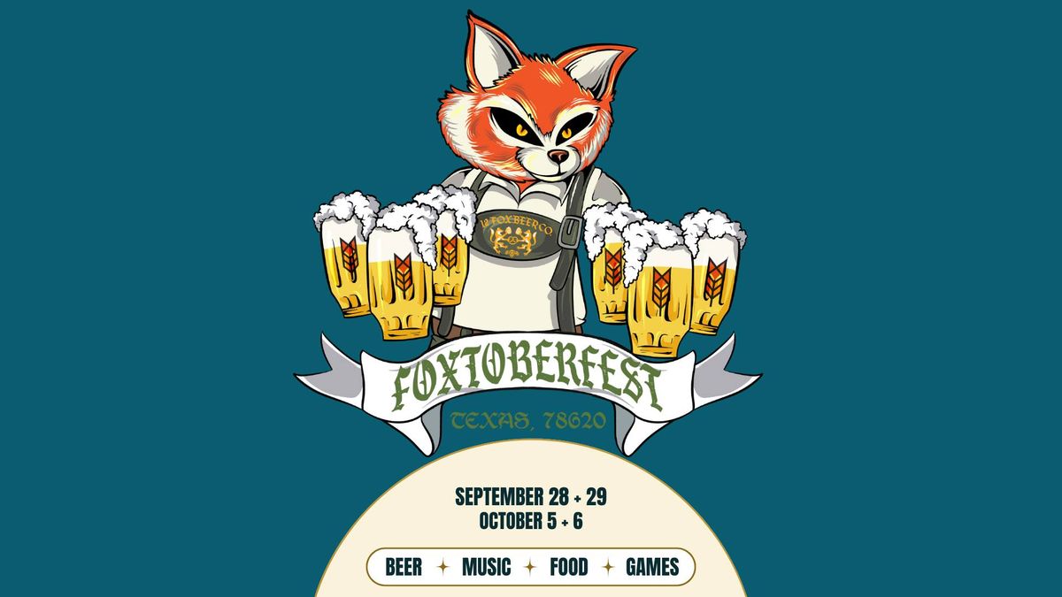 Foxtoberfest at 12 Fox Beer in Dripping Springs - Celebrating Oktoberfest 2024