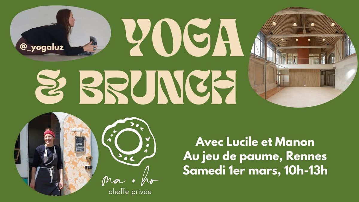 YOGA BRUNCH \/ Jeu de paume \u00e0 Rennes