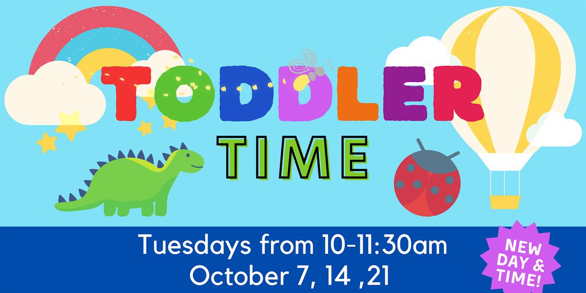 October Toddler Time