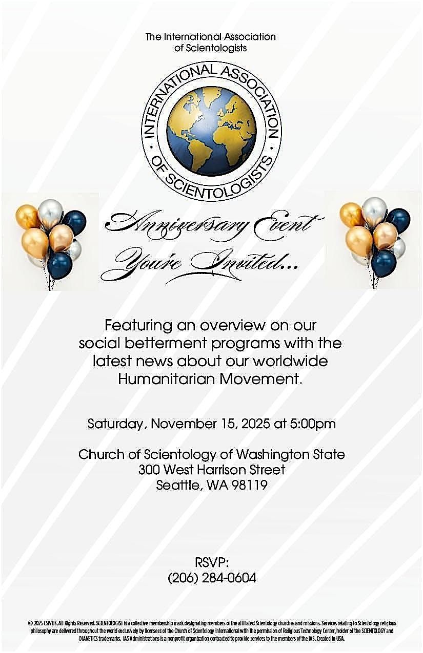 International Association of Scientologists Anniversary Event