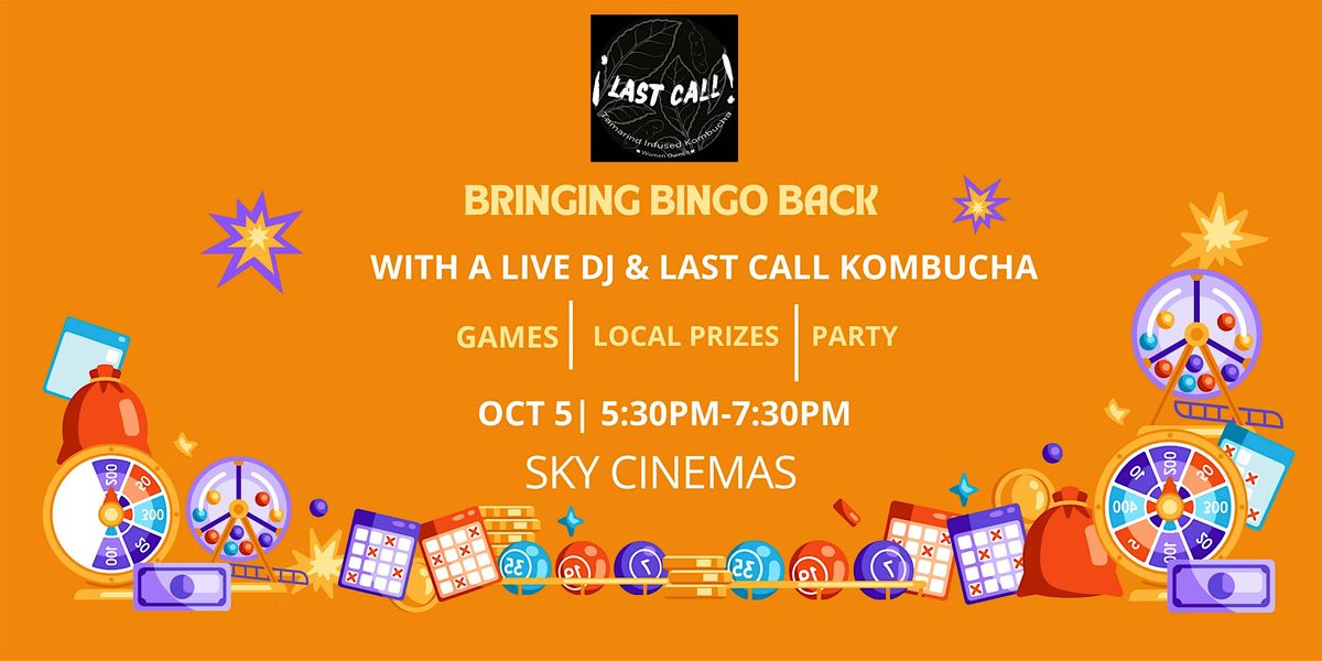 Bringing Bingo Back  With a Live DJ & Last Call Kombucha