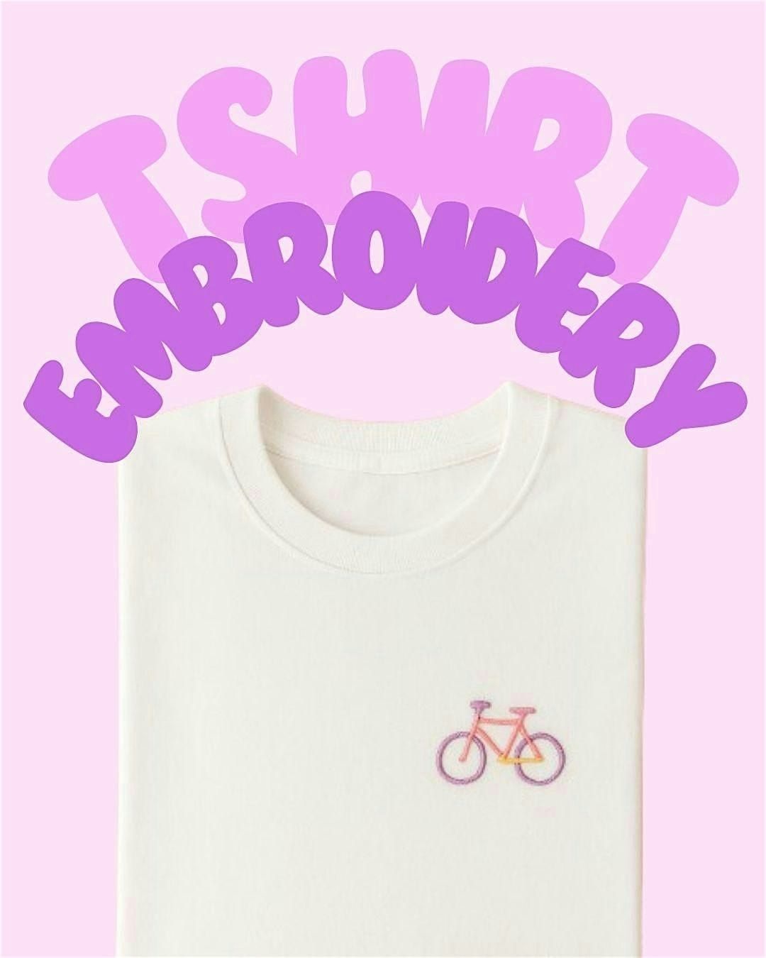 Tshirt Embroidery Workshop