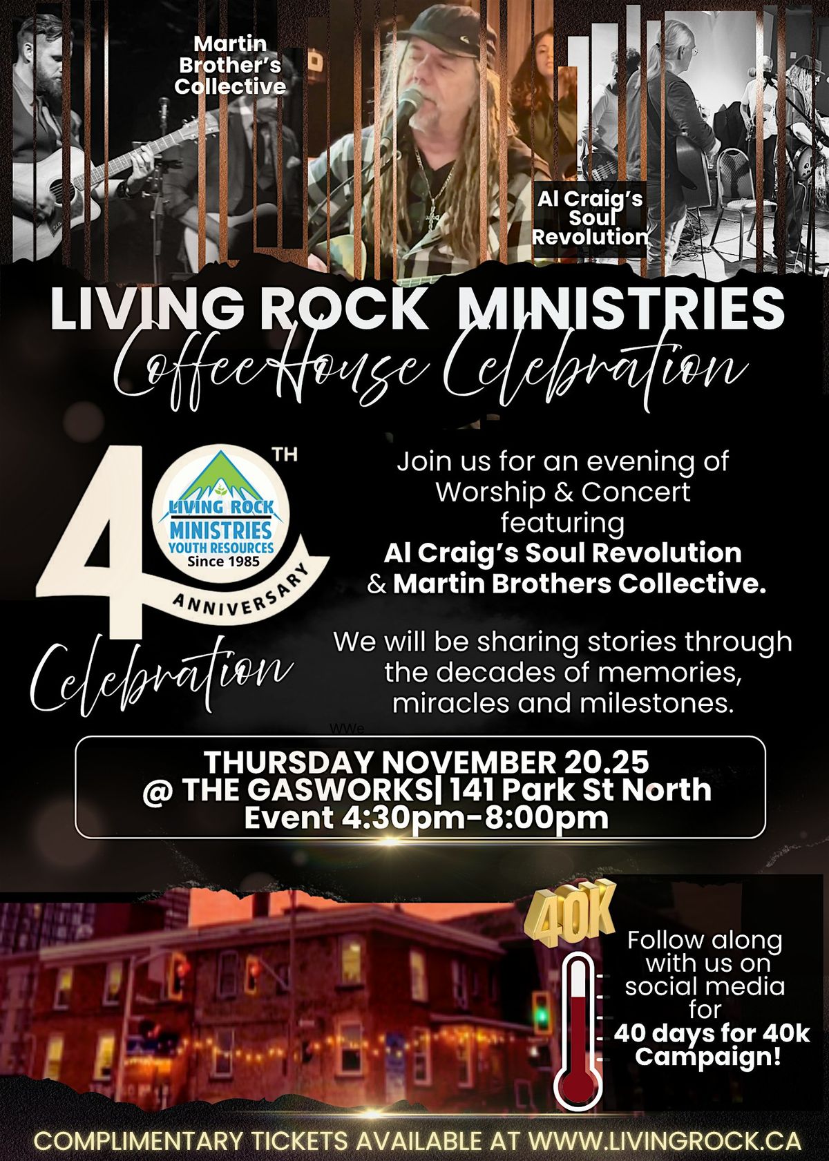 Living Rock Ministries 40th Anniversary Celebration