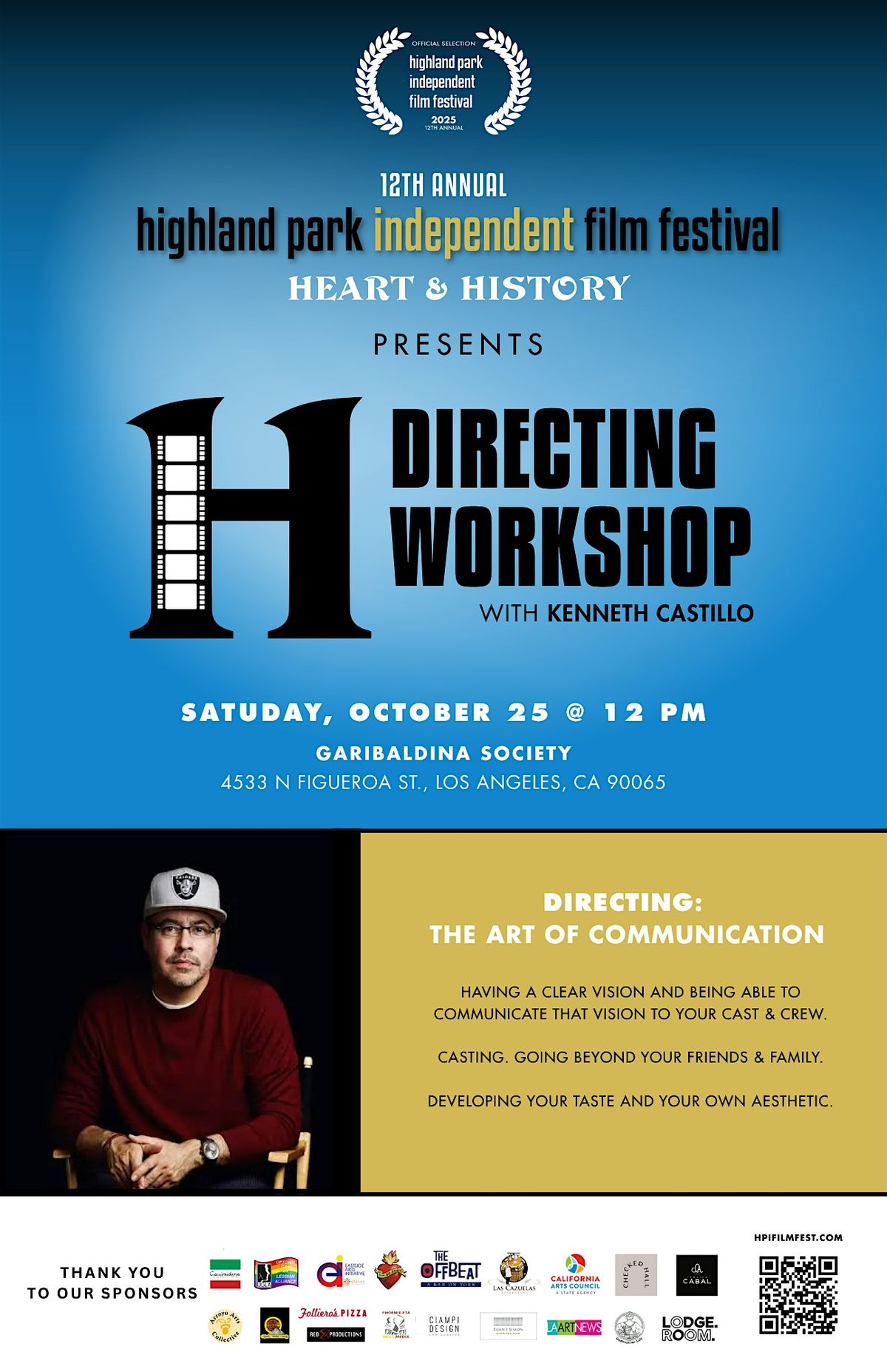 Directing Workshop Luncheon with Kenneth Castillo