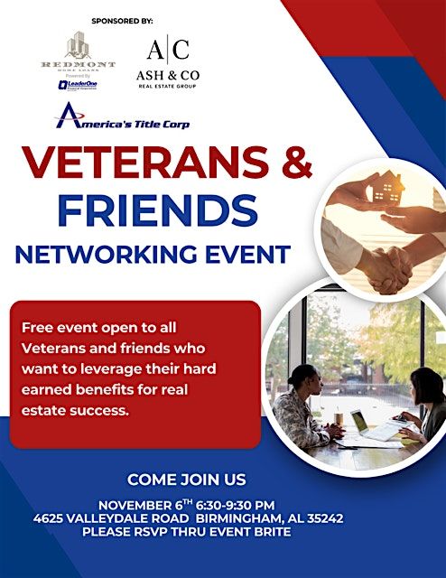 Veterans & Friends Networking Event