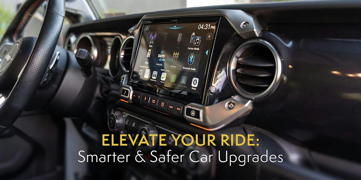 Elevate Your Ride: Smarter & Safer Car Upgrades