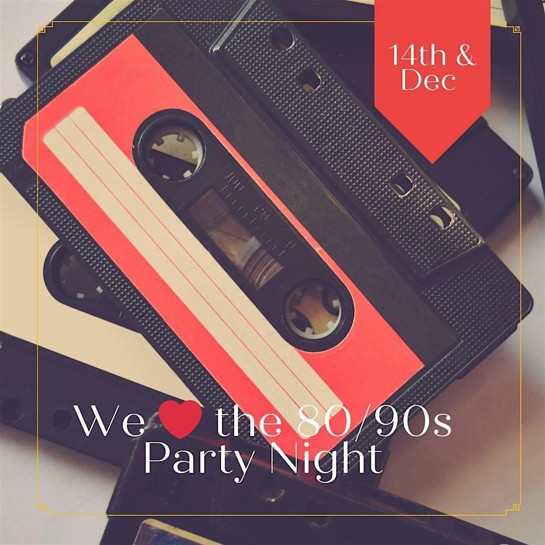 We love the 80\/90s Christmas Party (The Whitehall Hotel)