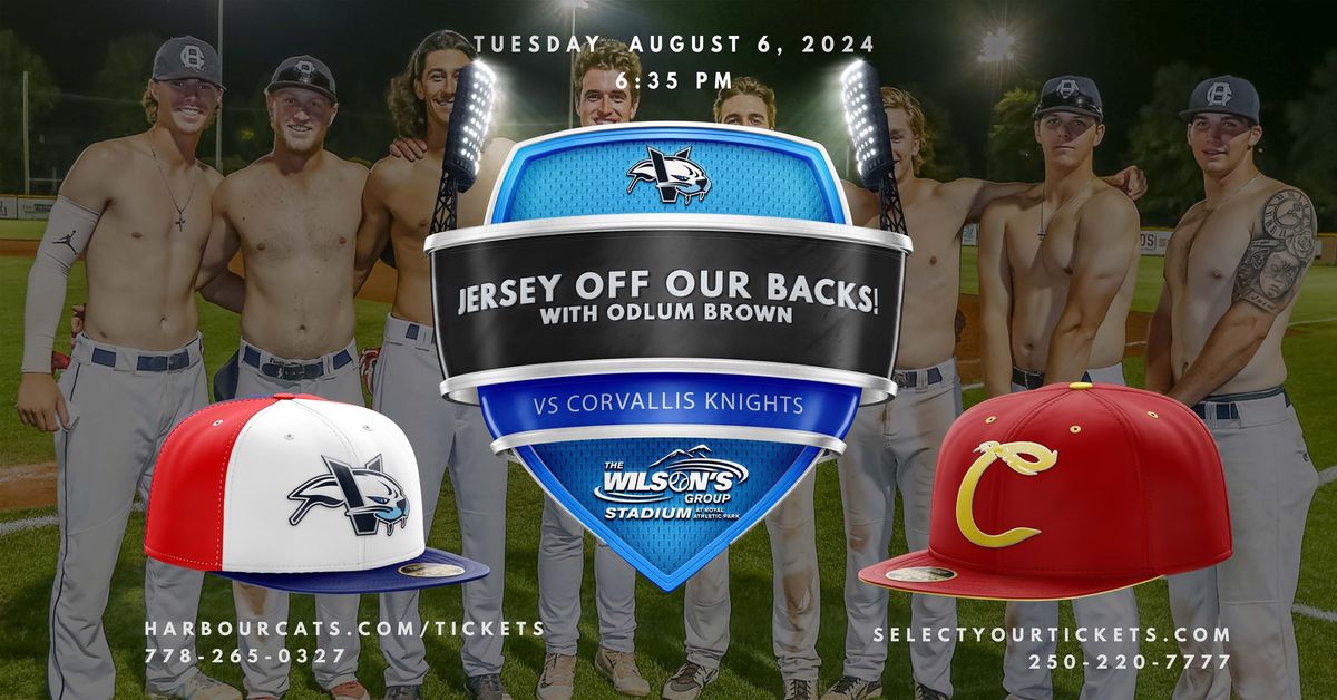 JERSEY OFF OUR BACKS!  vs. CORVALLIS KNIGHTS