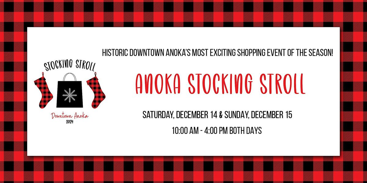 2024 Stocking Stroll: A Unique Holiday Shopping Event in Downtown Anoka