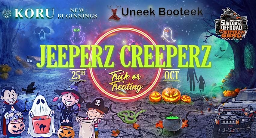 Jeeperz Creeperz Trunk or Treat @ Anclote Plaza!