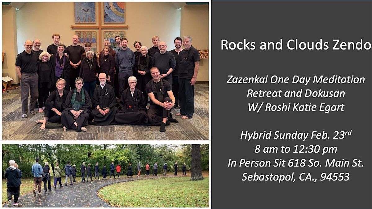 Rocks and Clouds - One Day Meditation Retreat w\/ Roshi Katie Egart