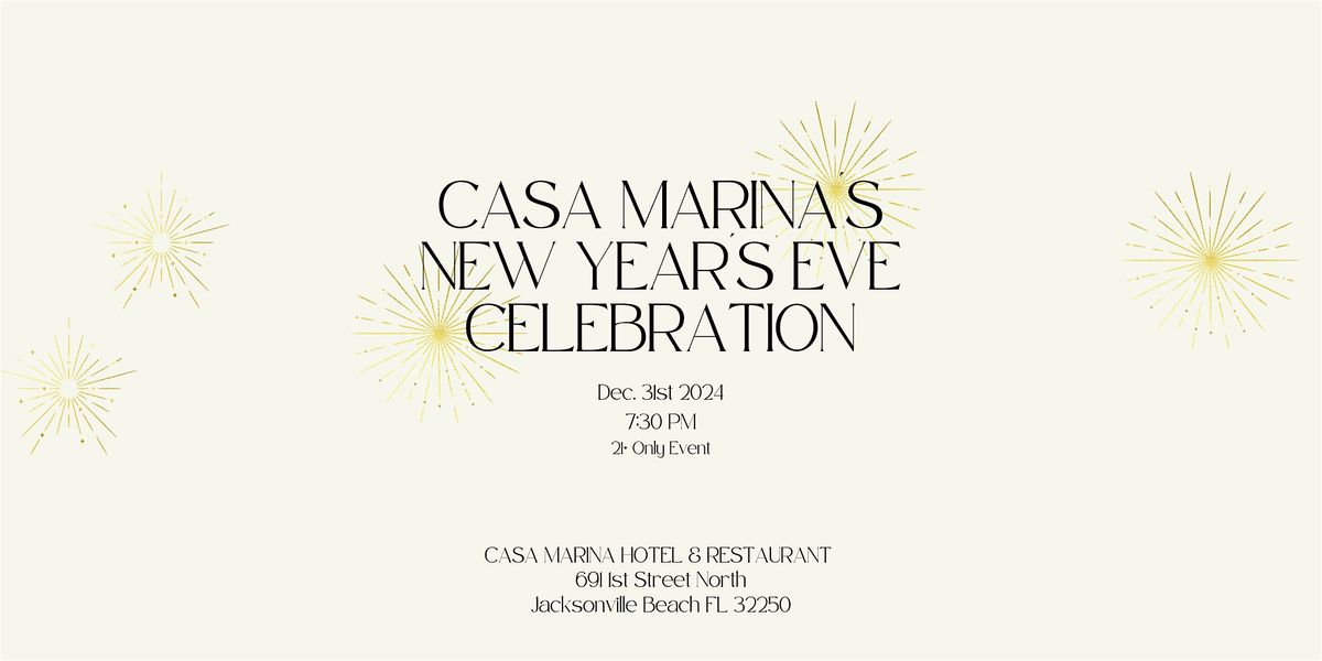 Casa Marina's New Year's Eve Party 2024