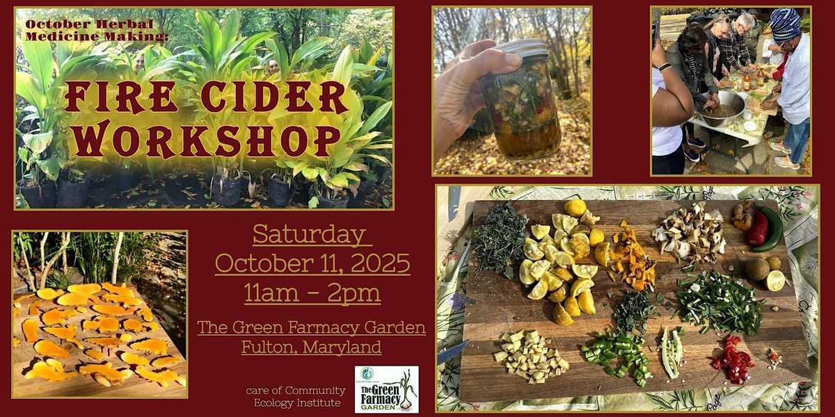 October Herbal Medicine Making: Fire Cider