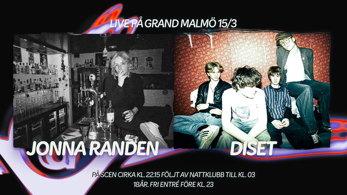 Jonna Randen + Diset live p\u00e5 Grand