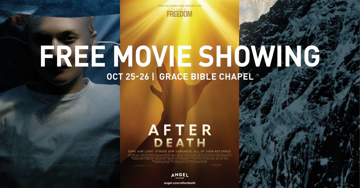 After Death Film Showing and Panel Discussion