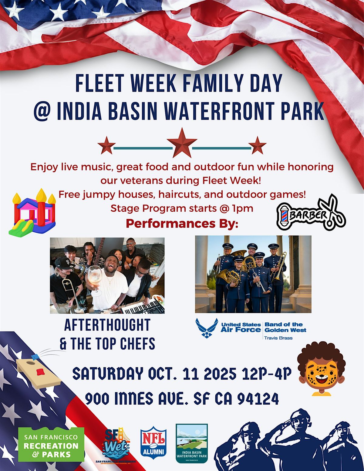 Fleet Week Family Day at India Basin Waterfront Park