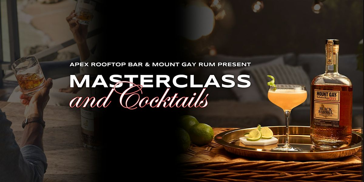Rooftop Rum Masterclass & Cocktails