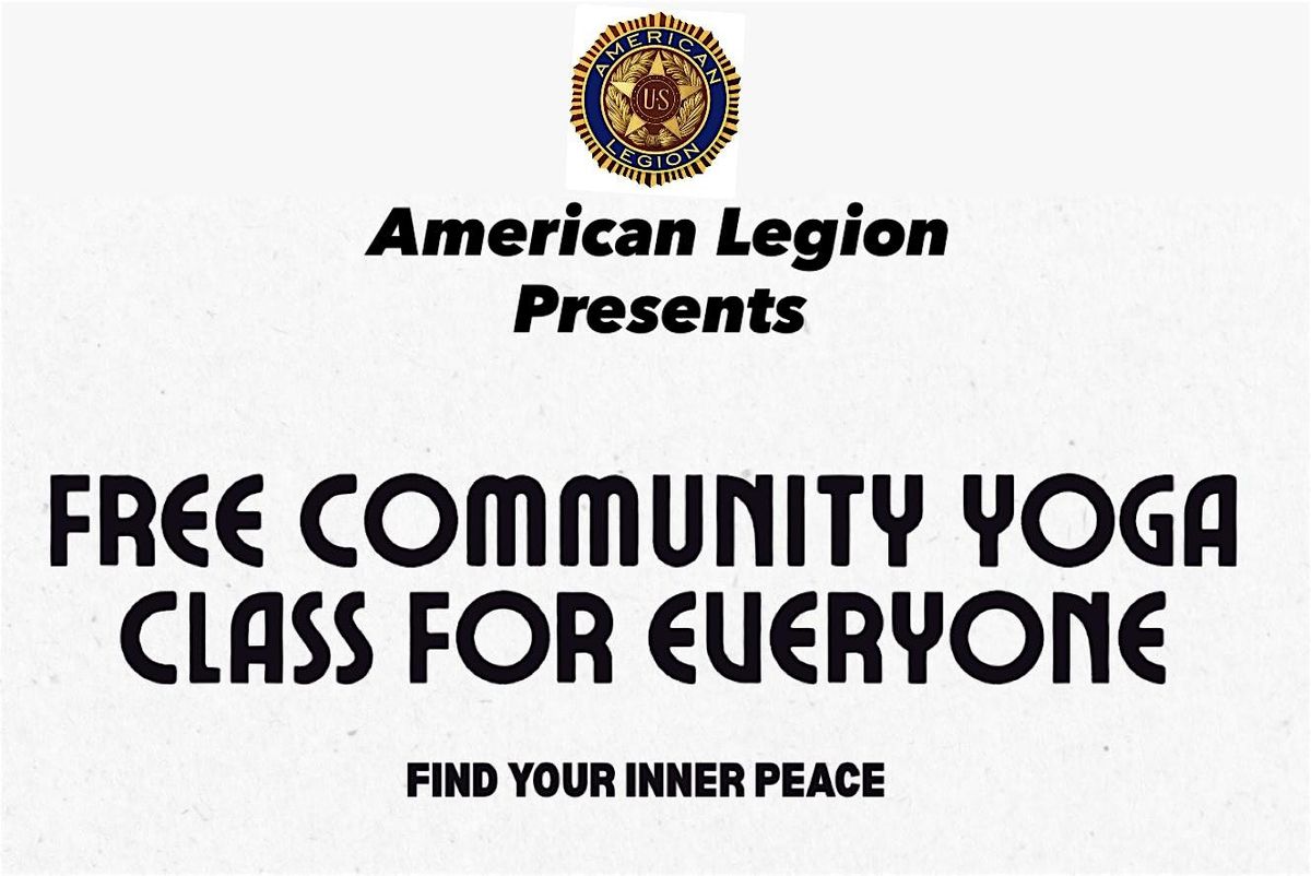 Free Community Yoga