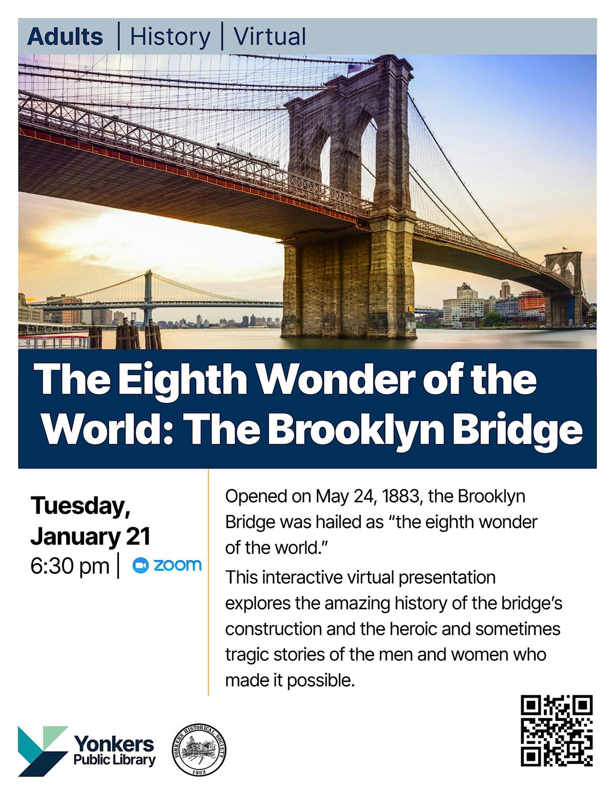 The Eighth Wonder of the World: The Brooklyn Bridge