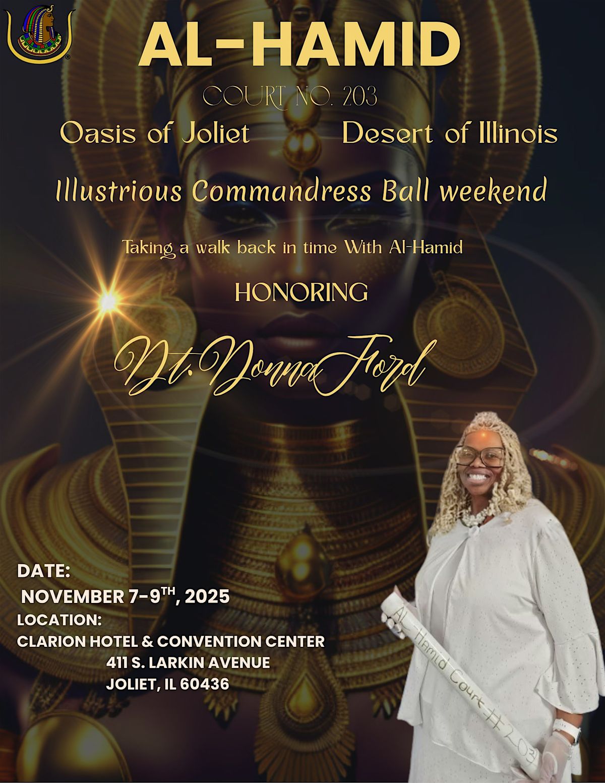 Al-Hamid Ct #203 Commandress Ball Weekend