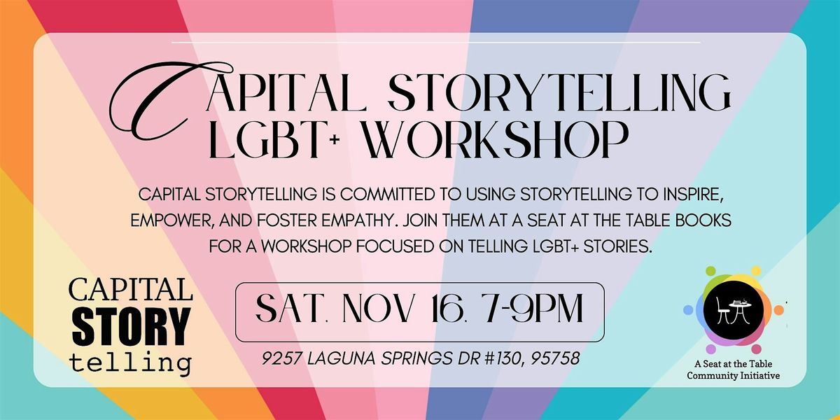 Capital Storytelling Workshop