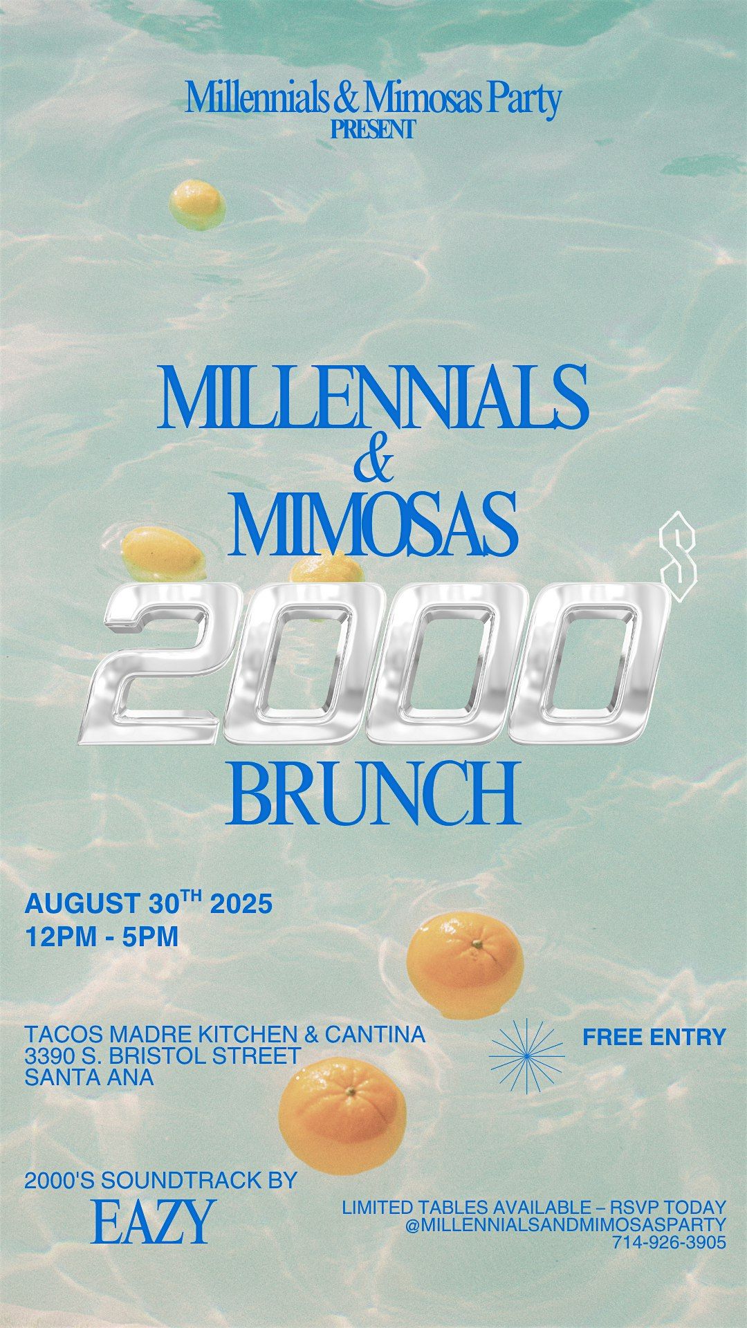 Millennials & Mimosas: 2000's Brunch