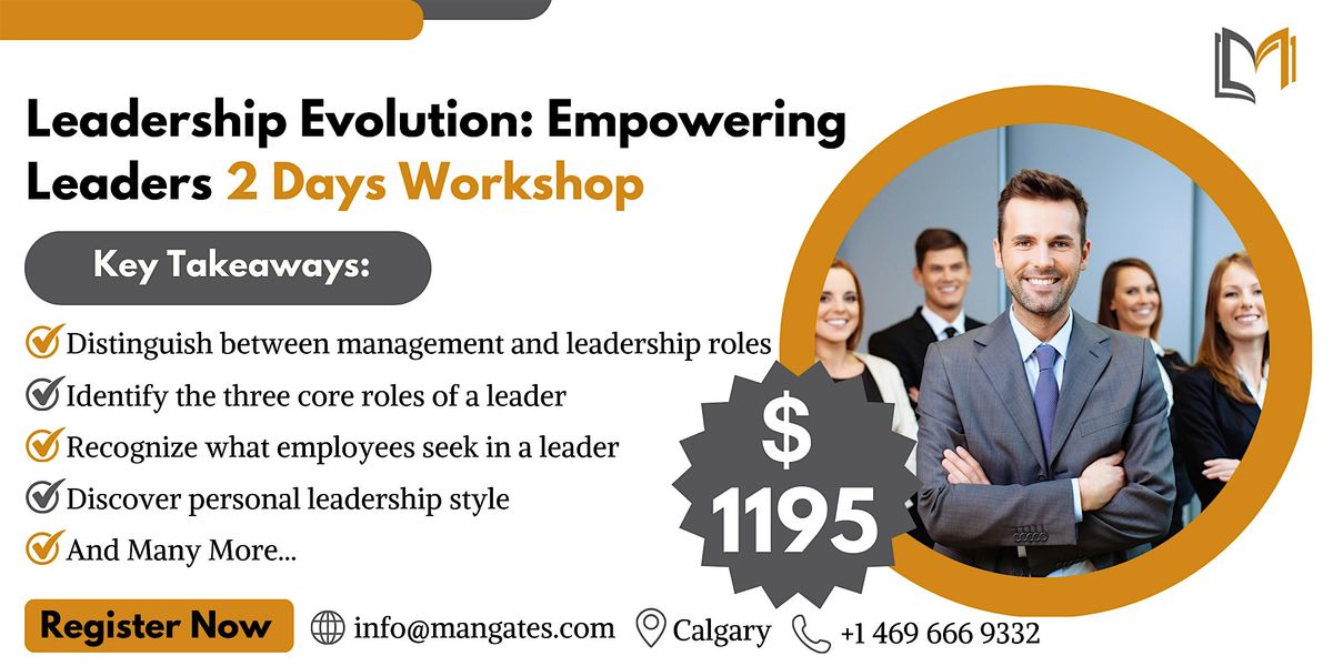 Leadership Evolution: Empowering Leaders in a 2-Day Workshop on Dec 04th