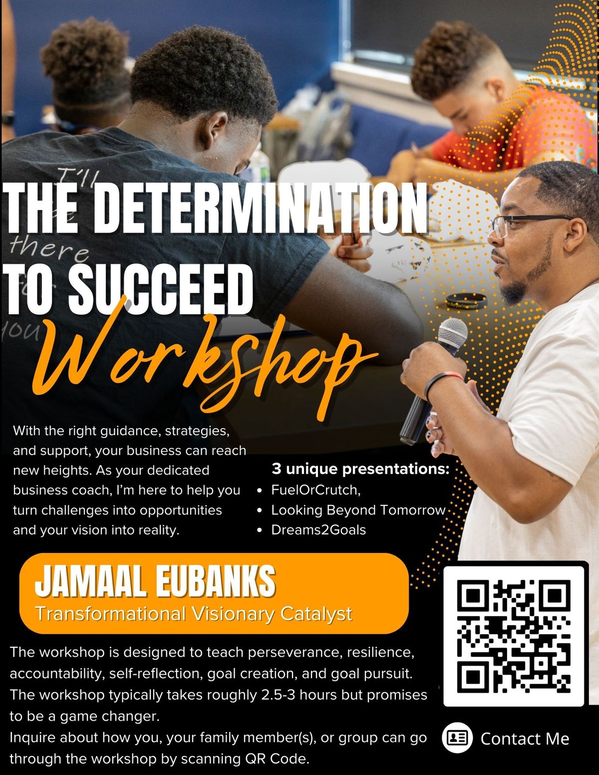 The Determination to Succeed- New Year New You Accountability Workshop