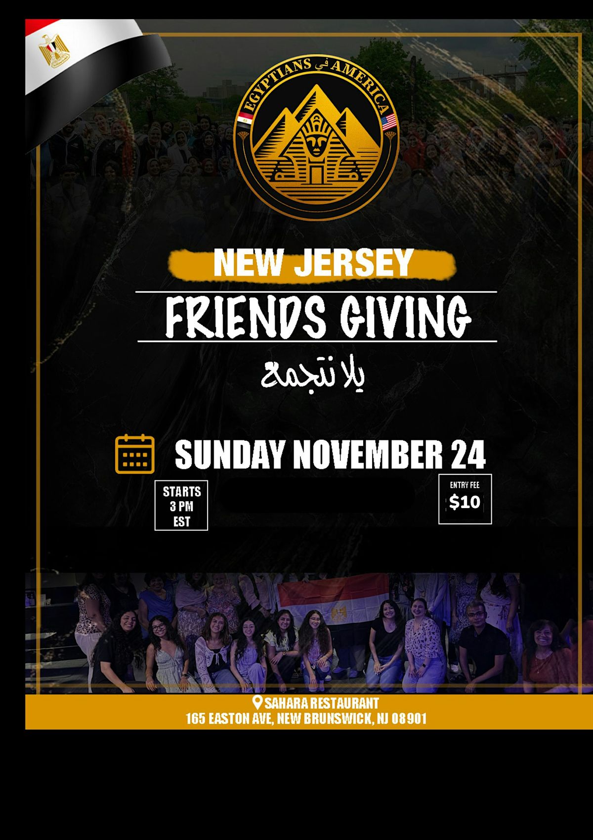 Egyptians \u0641\u064a America: New Jersey\u2019s Egyptians Giving