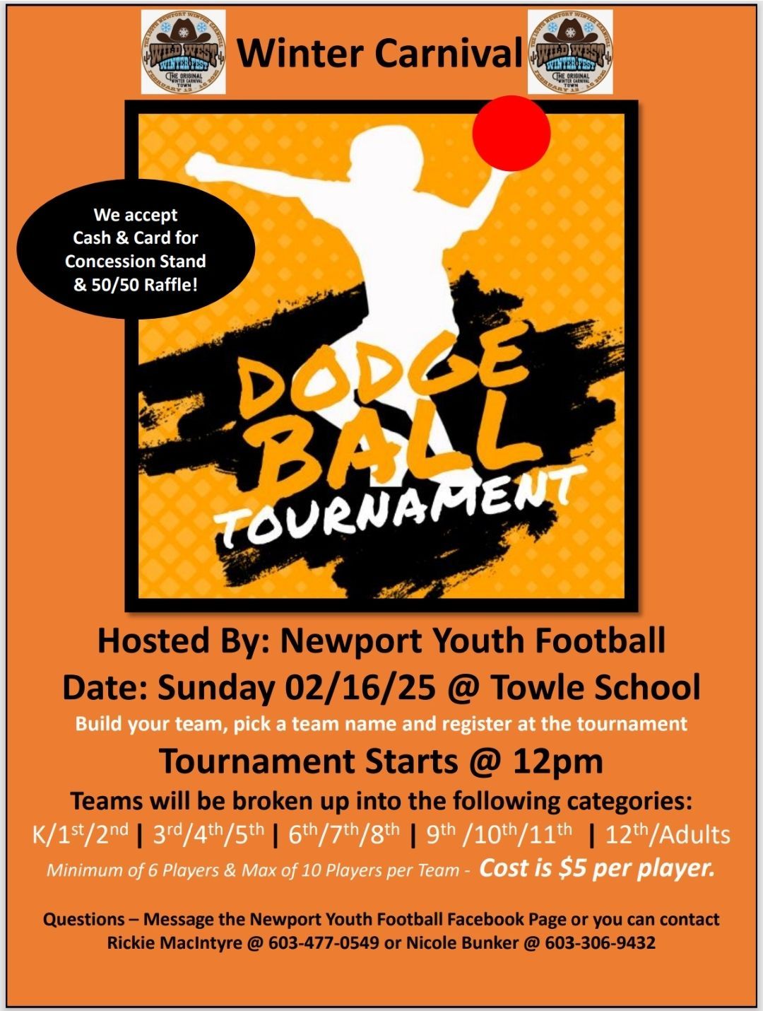 NYF Winter Carnival Dodgeball Tournament 