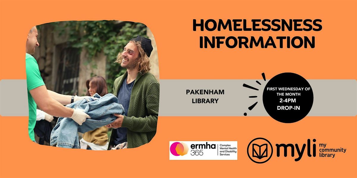 Homelessness Information - Pakenham Library